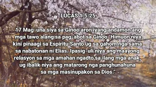 NAGPAKITA ANG ANGHEL KANG ZACARIAS - LUCAS 1:5:25
