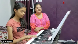 jamming on casio keyboard with Swarali | yeh sham mastani