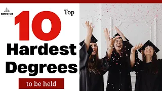 Hardest degrees to be held- Top 10 #videos #viral #degree