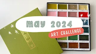 My personal May 2024 art challenge! 😍