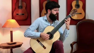 JB Chicouène plays Prelude No11 in D major by Francisco Tárrega on a 2021 Hugues Boivin