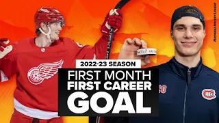 First Month, First Career Goal | 2022-23 NHL Season