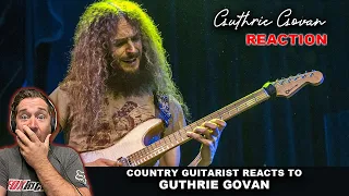 Country Guitarist Reacts to Guthrie Govan for the First Time | WOW!