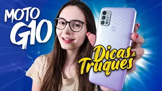 MOTO G10 - CONHEÇA suas FUNÇÕES com essas MELHORES DICAS e TRUQUES!