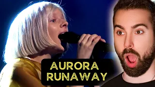 First Time Hearing AURORA - RUNAWAY (Vocal Coach Reacts)