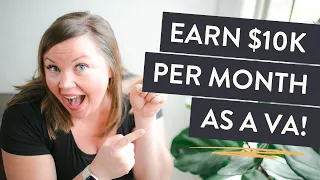 How to Earn Income From Home (How I Scaled to 10k Months As a Virtual Assistant)