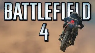 Battlefield 4 Funny Moments - Epic Bike Launch, Car Elevator Trolling, Wall Glitches! (Funtage!)
