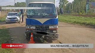 Двое детей, управлявших мототранспортом, пострадали в авариях в Иркутском районе