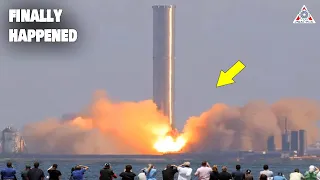 SpaceX finally launched Super Heavy into space for the first time...