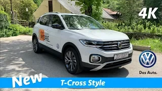 Volkswagen T-Cross Style быстрый взгляд в 4K