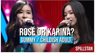 karina vs. rosé covers gummy's childish adult | who did it better?