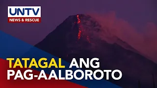 Pag-aalboroto ng bulkang Mayon, maaaring tumagal ng 3 buwan – PHIVOLCS