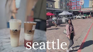 A Day in Seattle! Pike Place Market, Japanese Garden, & Delicious Asian Food | Travel Vlog