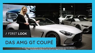 Das NEUE AMG GT Coupé (2024) im FIRST LOOK - Walkaround, Infos & Sound