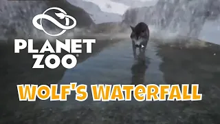 Офигенный водопад и вольер для волков -Франшиза в Planet Zoo