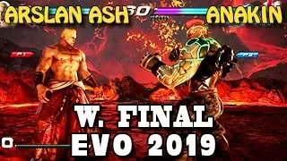 Arslan Ash (Geese) Vs Anakin (JACK-7) - W. Final - Tekken 7 World Tour