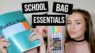 BACK TO SCHOOL ESSENTIALS 2017