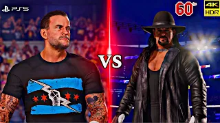 CM Punk Vs The Undertaker | Casket match | ECW Punk DLC pack | WWE 2K24 | PS5 (4K 60 FPS HDR)