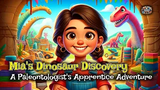 🦕 Mia's Dinosaur Discovery: A Paleontologist's Apprentice Adventure 🌍 | @TimeTravelTales8