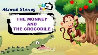 Monkey and the Crocodile | Short Stories | Bedtime Stories for Kids | English Moral Stories for Kids