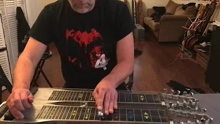Adam plays pedal steel into to "Once A Day" by Connie Smith