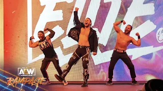 EXCLUSIVE: Hangman Adam Page,Young Bucks, & Dark Order Entrances! | 07/7/23, AEW Rampage