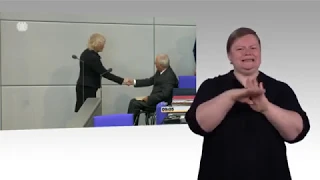 Gebärdensprachvideo: Eideleistung der Bundesministerin der Justiz