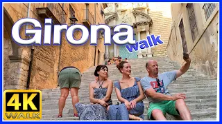 【4K】WALK GIRONA Catalunya SPAIN 4k video SLOW TV travel vlog