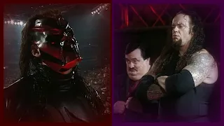 The Undertaker Displeased w/ X-Pac Restraining Kane From Attacking The Big Show 7/4/99