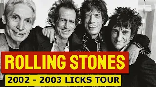 ROLLING STONES: Успешный Вход в 2000-е, LICKS TOUR 2002-2003, 40-летие группы