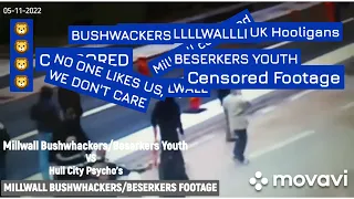 @DiabloTV  UK Hooligans FIGHT - Millwall Bushwackers VS Hull City Psychos & LDN police
