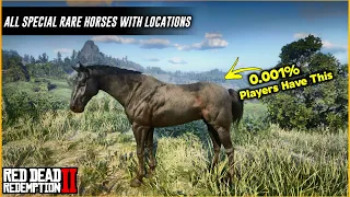 All Rare Horse Locations | Red dead redemption 2 |