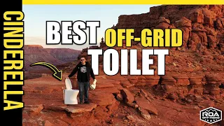 Best Off-Grid Overland RV Incineration Toilet! | Cinderella Travel Toilet Review! | ROA Off-Road