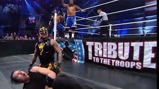 The Shield vs. Rey Mysterio & The Usos: Tribute to the Troops 2013