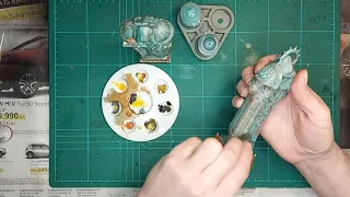 Wednesday Walkthrough: Tutorial for Verdigris and Marble effects.