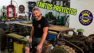 QUE PASA EN EL TALLER/FINCA ¿DEMASIADOS PROYECTOS?