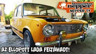 Nepper TV - Az ellopott és megtalált Lada feltámasztása. Majdnem kész!