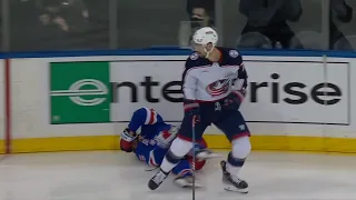 Bonino challenges Kuraly after hit on Lindgren