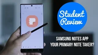 Samsung Notes App Review | Galaxy Note 10+ | It's Just "Okay" for Students