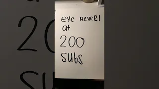 please we need an eye reveal (I spelled reveal wrong sorry)