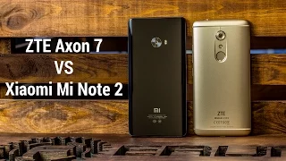 ZTE Axon 7 VS Xiaomi Mi Note 2. Сравнение флагманских фаблетов или "новее", не значит "лучше"