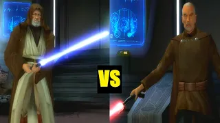 Ben Kenobi vs Count Dooku - Star Wars: Revenge of the Sith
