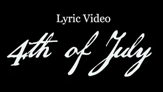 "4th of July" - Lyric Video - Aidan Gallagher