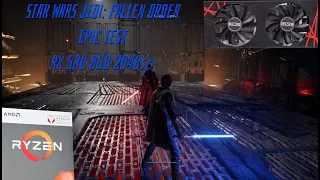 Star Wars Jedi: Fallen Order | RX 580 8GB 2048sp | EPIC | RYZEN 5 | TEST