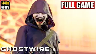 Ghostwire Tokyo Gameplay Walkthrough [Full Game Movie - All Cutscenes Longplay] No Commentary