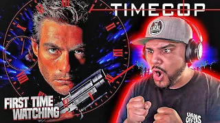 *TIME TRAVEL IS CRAZY!* Timecop (1994) *FIRST TIME WATCHING MOVIE REACTION* Jean-Claude Van Damme