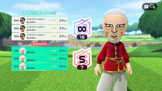 The CRAZIEST Rank Up Game Ever... (Switch Sports Golf)