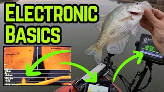 How to LOCATE and CATCH Crappie WITH LIVESCOPE and Side Imaging