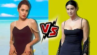 Angelina Jolie VS Monica Bellucci Transformation ★ 2021