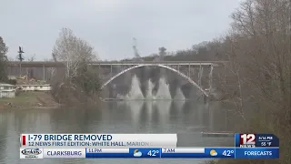 I-79 bridge removed